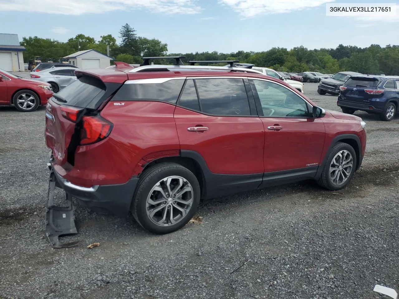 2020 GMC Terrain Slt VIN: 3GKALVEX3LL217651 Lot: 69469014