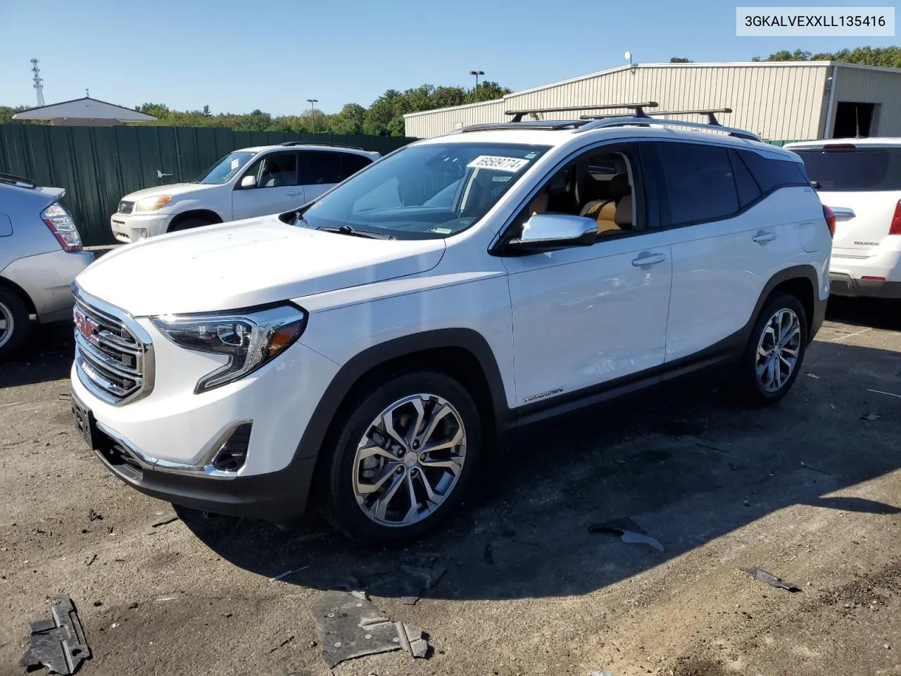 2020 GMC Terrain Slt VIN: 3GKALVEXXLL135416 Lot: 69509774