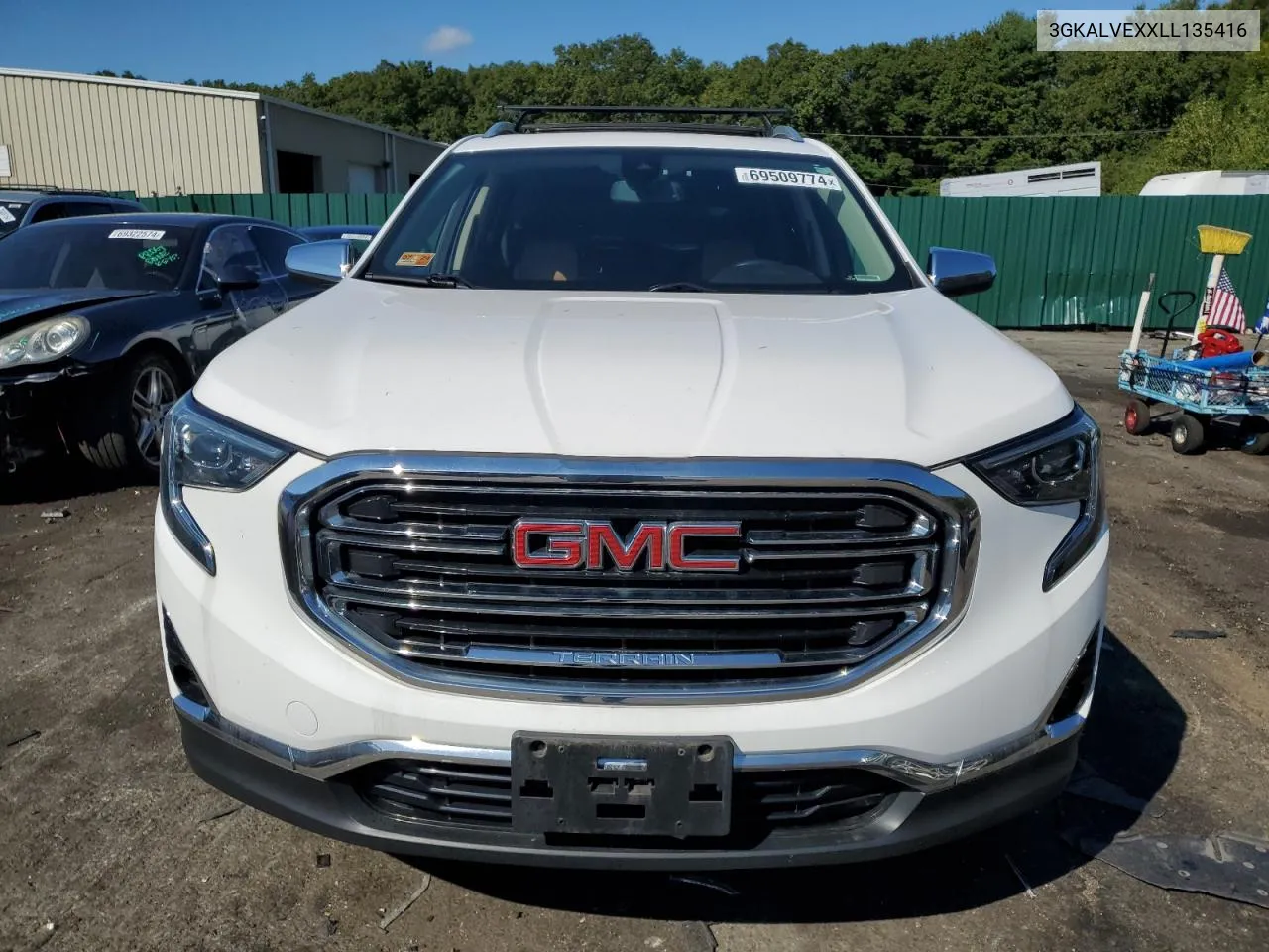 2020 GMC Terrain Slt VIN: 3GKALVEXXLL135416 Lot: 69509774