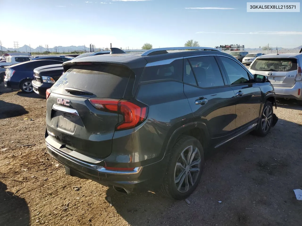 2020 GMC Terrain Denali VIN: 3GKALSEX8LL215571 Lot: 69535624