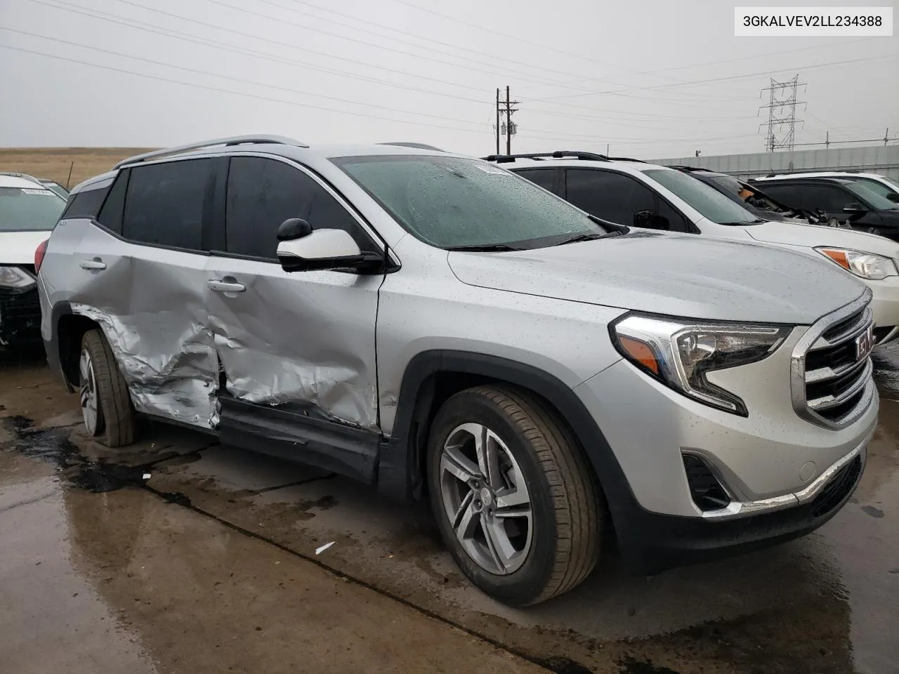 2020 GMC Terrain Slt VIN: 3GKALVEV2LL234388 Lot: 70288754