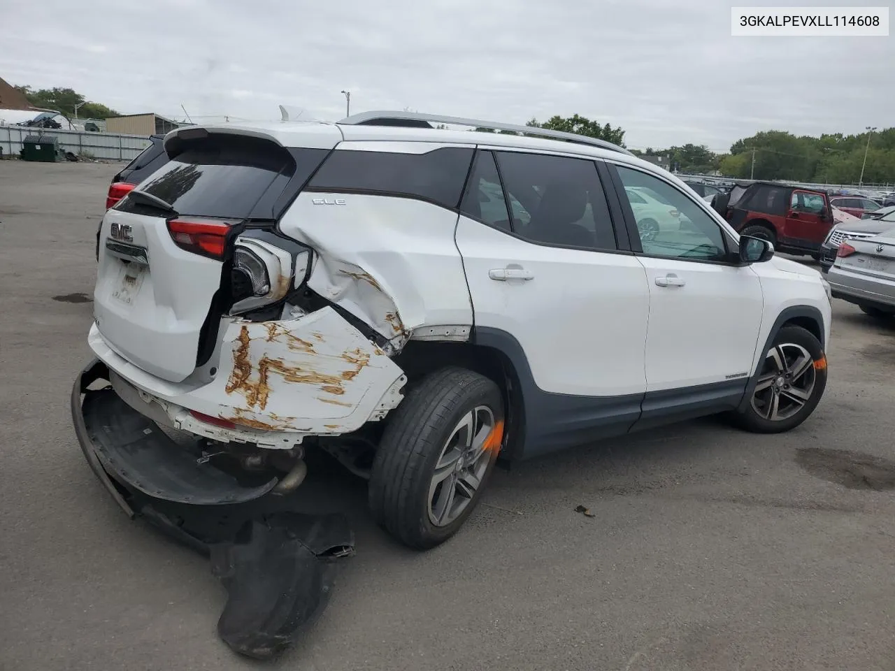 2020 GMC Terrain Slt VIN: 3GKALPEVXLL114608 Lot: 70318224