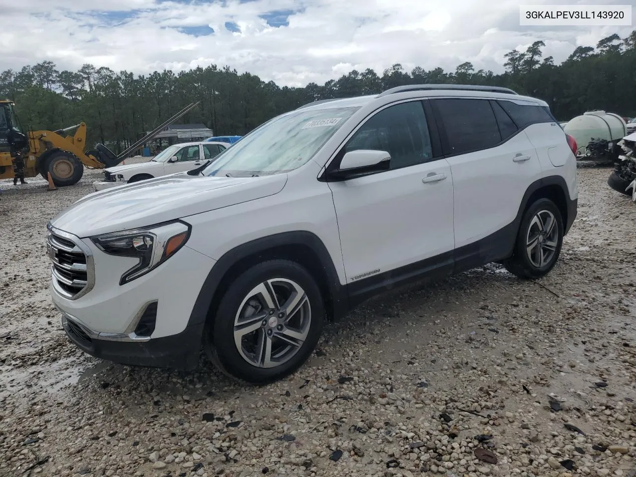 2020 GMC Terrain Slt VIN: 3GKALPEV3LL143920 Lot: 70335134