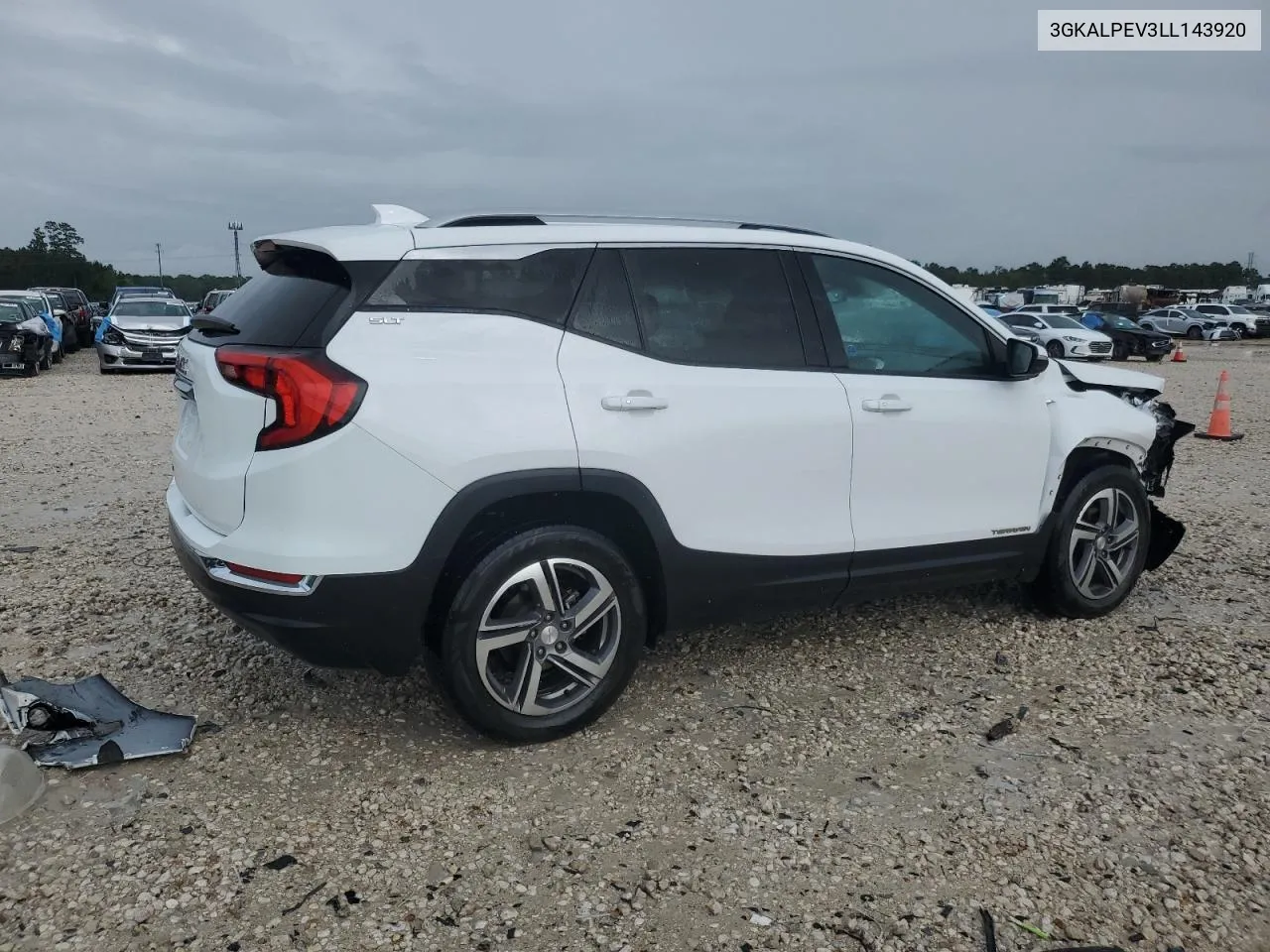 2020 GMC Terrain Slt VIN: 3GKALPEV3LL143920 Lot: 70335134