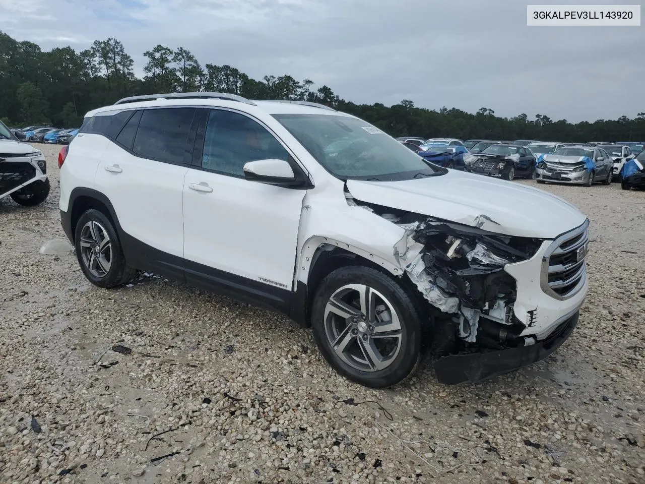 2020 GMC Terrain Slt VIN: 3GKALPEV3LL143920 Lot: 70335134