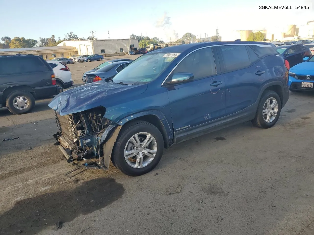 2020 GMC Terrain Sle VIN: 3GKALMEV6LL154845 Lot: 70407884