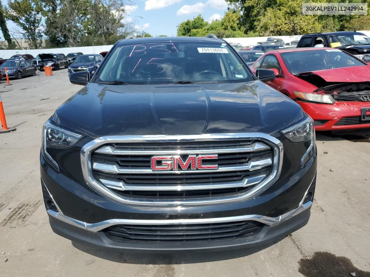 2020 GMC Terrain Slt VIN: 3GKALPEV1LL242994 Lot: 70413694