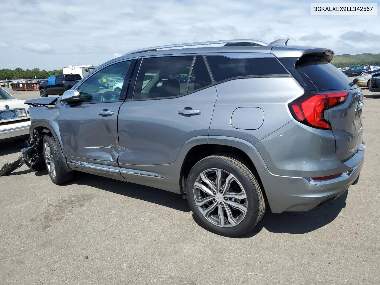 2020 GMC Terrain Denali VIN: 3GKALXEX9LL342567 Lot: 70466774