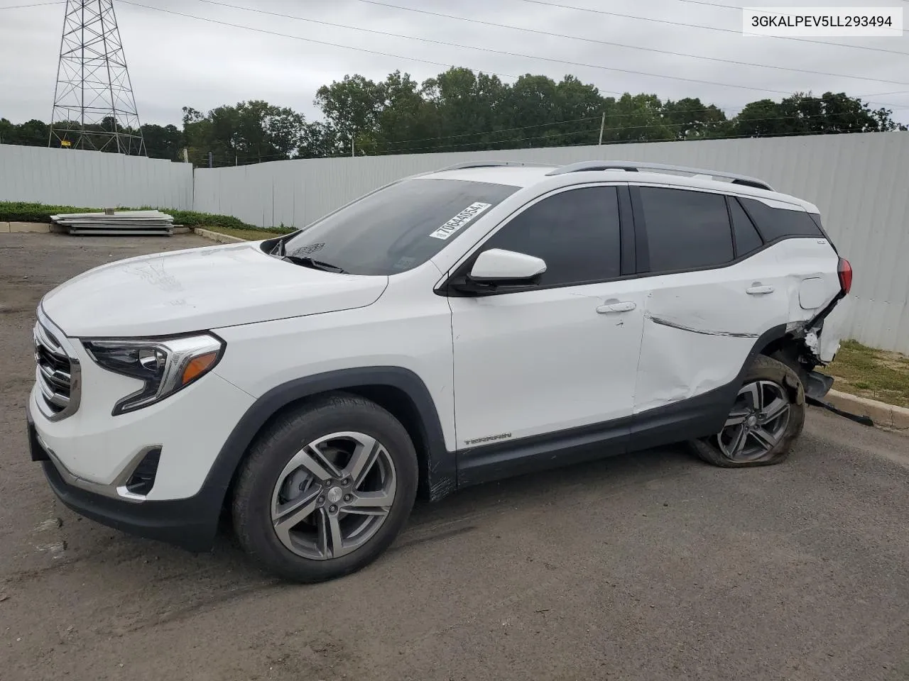 2020 GMC Terrain Slt VIN: 3GKALPEV5LL293494 Lot: 70644054