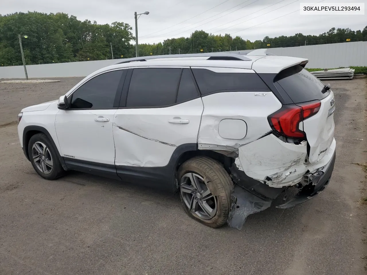 2020 GMC Terrain Slt VIN: 3GKALPEV5LL293494 Lot: 70644054