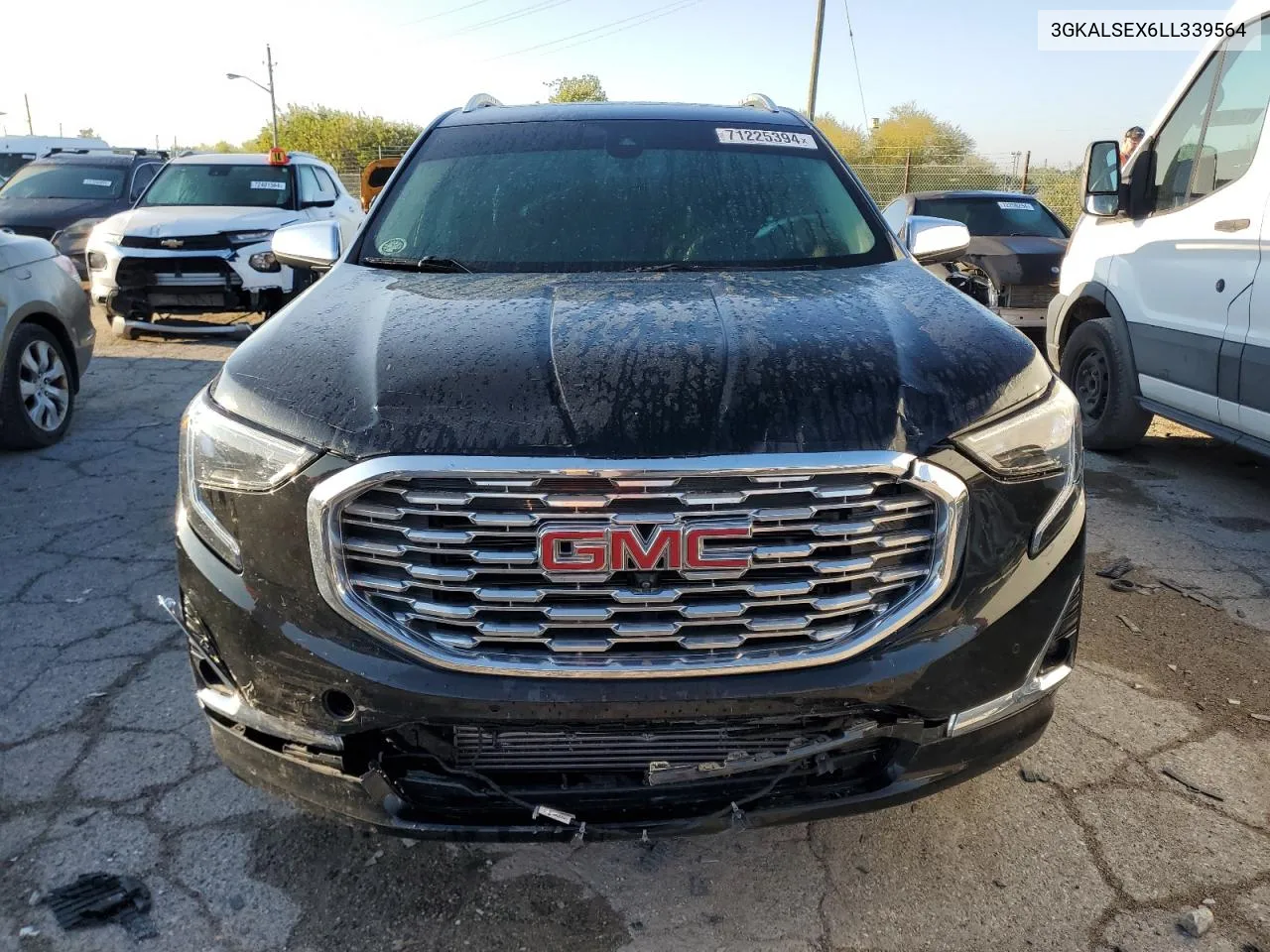 2020 GMC Terrain Denali VIN: 3GKALSEX6LL339564 Lot: 71225394