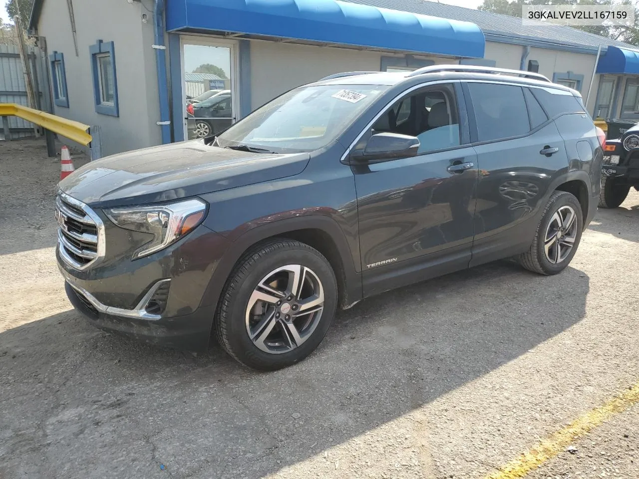 2020 GMC Terrain Slt VIN: 3GKALVEV2LL167159 Lot: 71357394