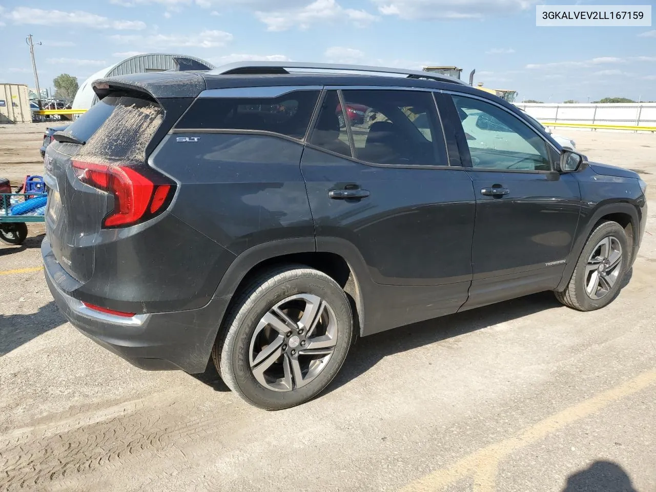 2020 GMC Terrain Slt VIN: 3GKALVEV2LL167159 Lot: 71357394