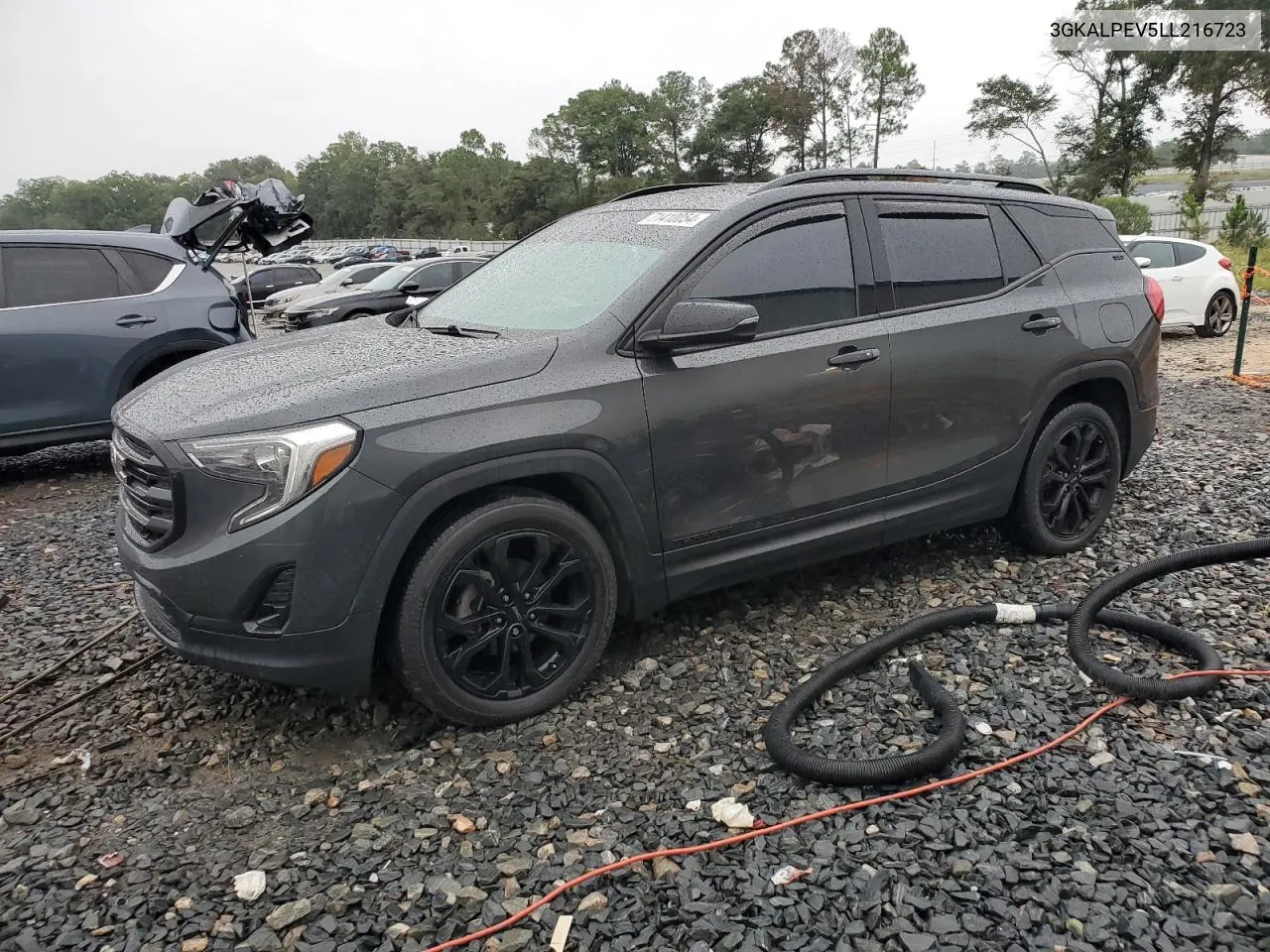 2020 GMC Terrain Slt VIN: 3GKALPEV5LL216723 Lot: 71410054