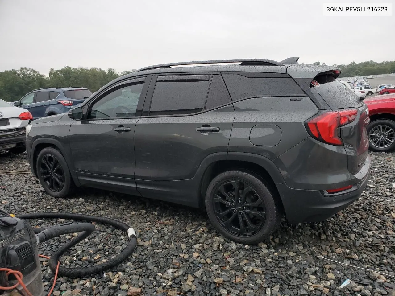 2020 GMC Terrain Slt VIN: 3GKALPEV5LL216723 Lot: 71410054