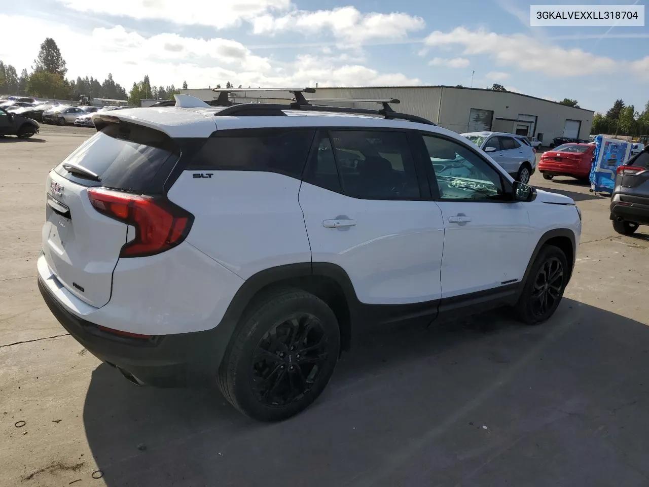 2020 GMC Terrain Slt VIN: 3GKALVEXXLL318704 Lot: 71480954