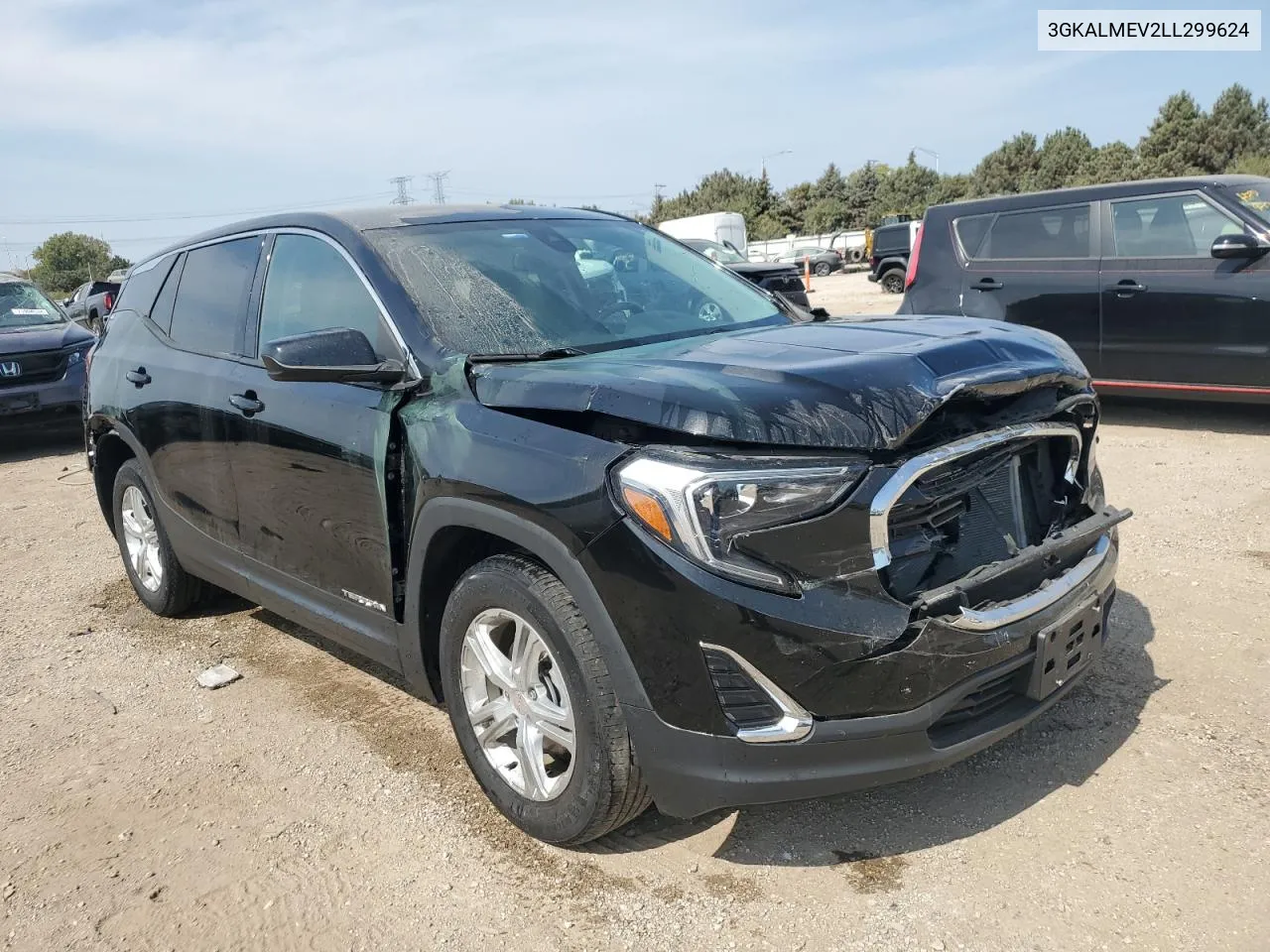 2020 GMC Terrain Sle VIN: 3GKALMEV2LL299624 Lot: 71615564