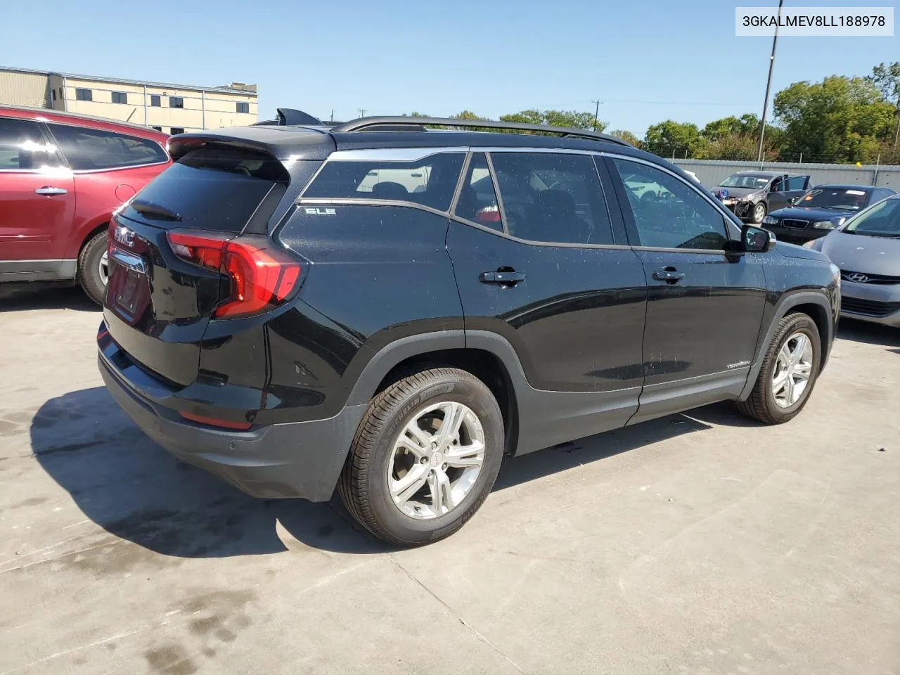 2020 GMC Terrain Sle VIN: 3GKALMEV8LL188978 Lot: 71650174