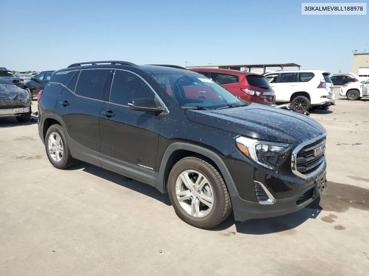 2020 GMC Terrain Sle VIN: 3GKALMEV8LL188978 Lot: 71650174