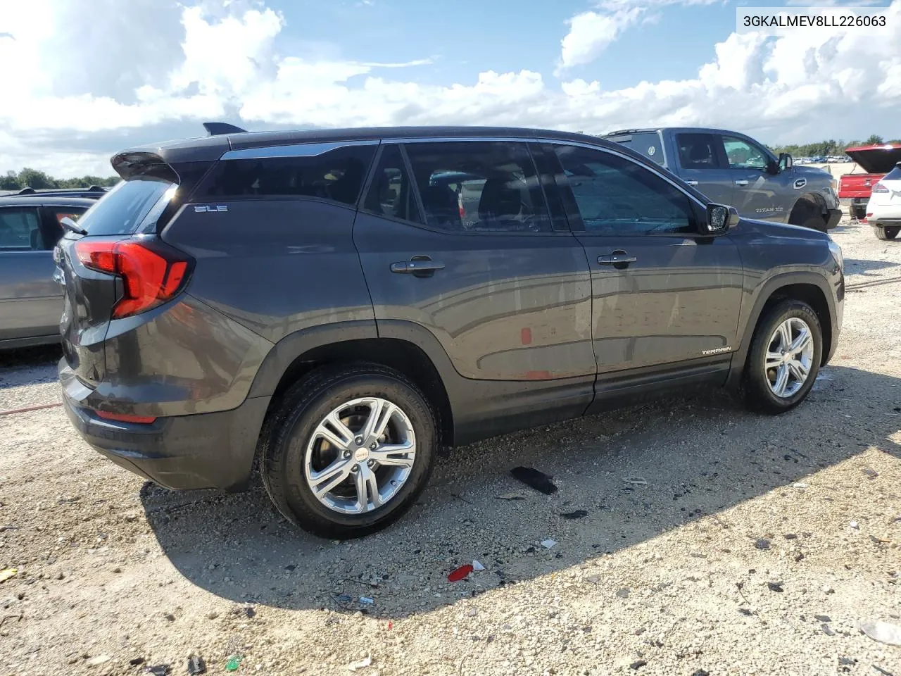 2020 GMC Terrain Sle VIN: 3GKALMEV8LL226063 Lot: 71945654