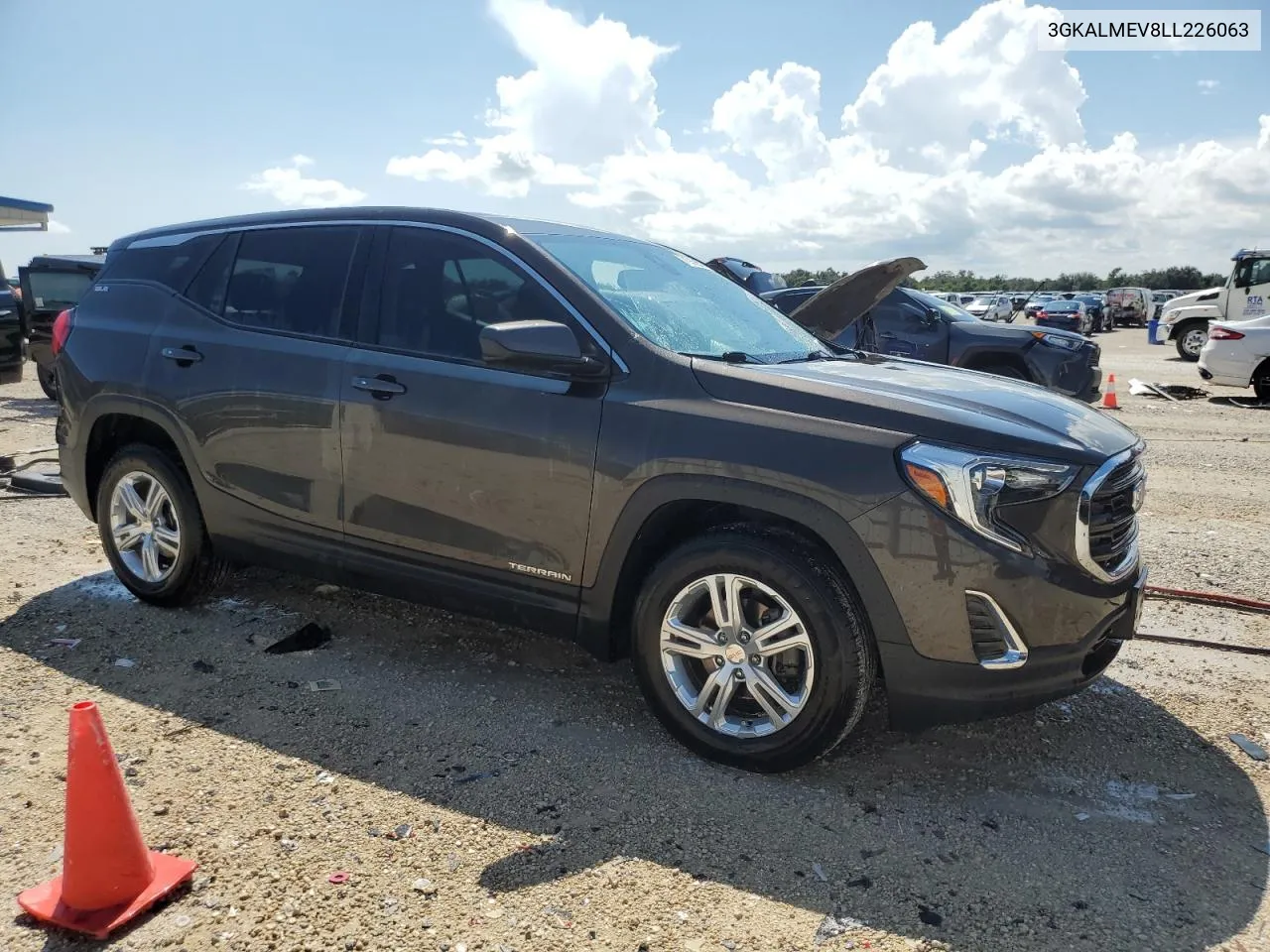 2020 GMC Terrain Sle VIN: 3GKALMEV8LL226063 Lot: 71945654