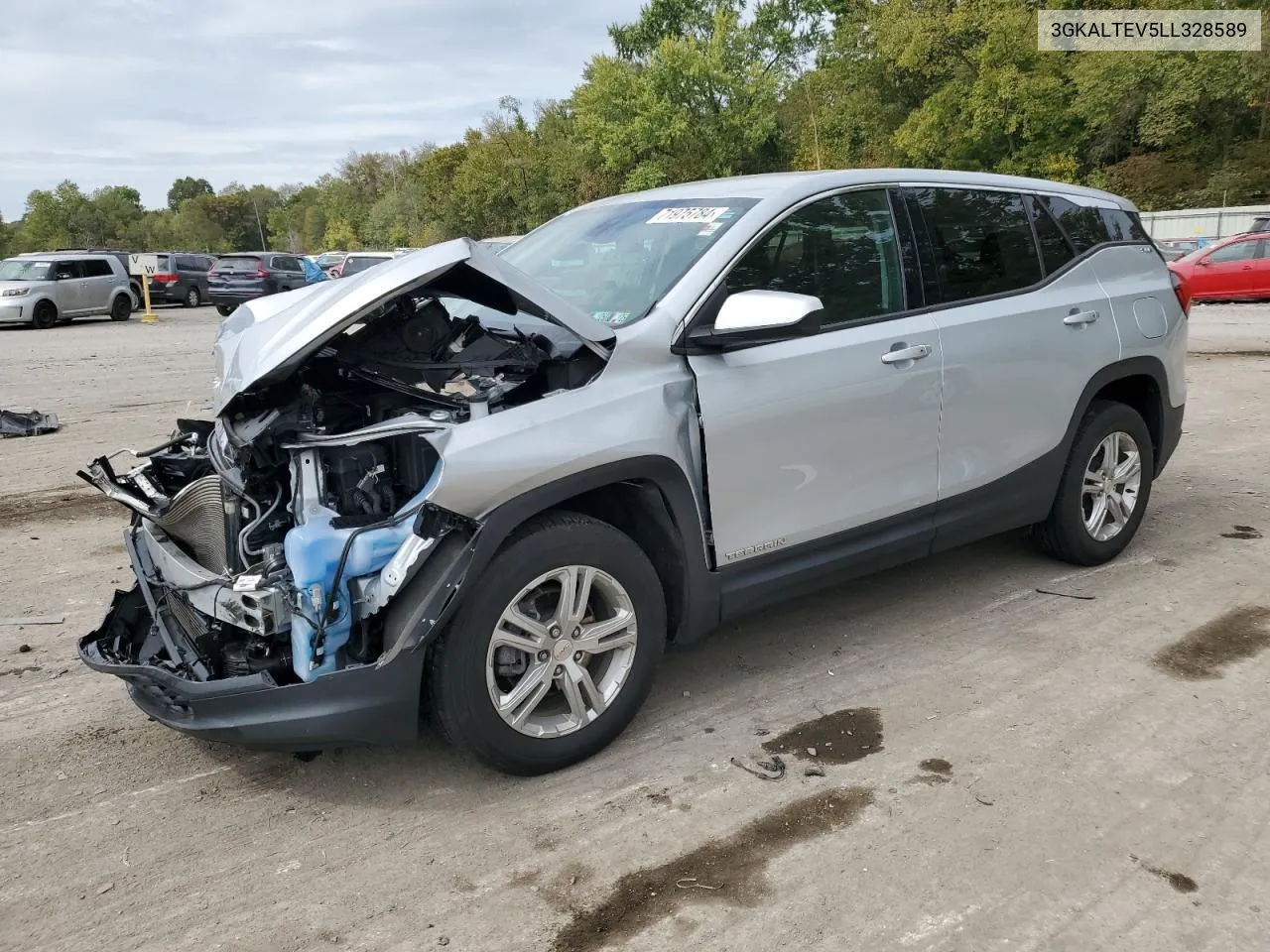 2020 GMC Terrain Sle VIN: 3GKALTEV5LL328589 Lot: 71975784