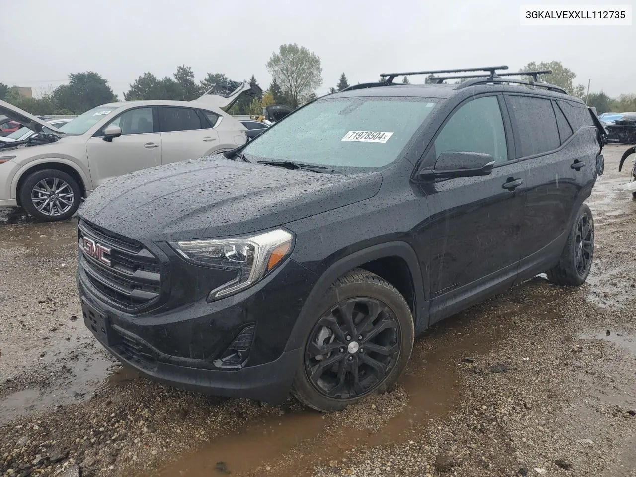 2020 GMC Terrain Slt VIN: 3GKALVEXXLL112735 Lot: 71978504