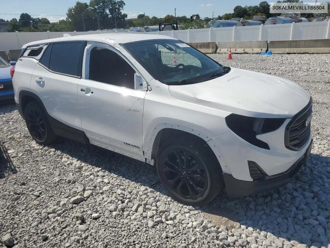 2020 GMC Terrain Sle VIN: 3GKALMEV8LL186504 Lot: 71997204