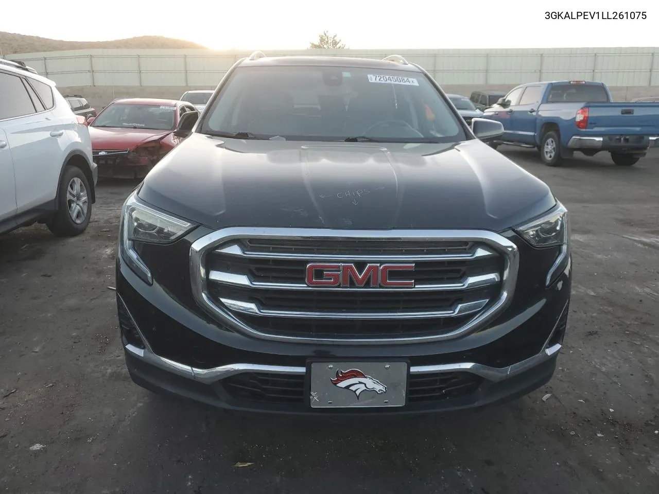 2020 GMC Terrain Slt VIN: 3GKALPEV1LL261075 Lot: 72045084