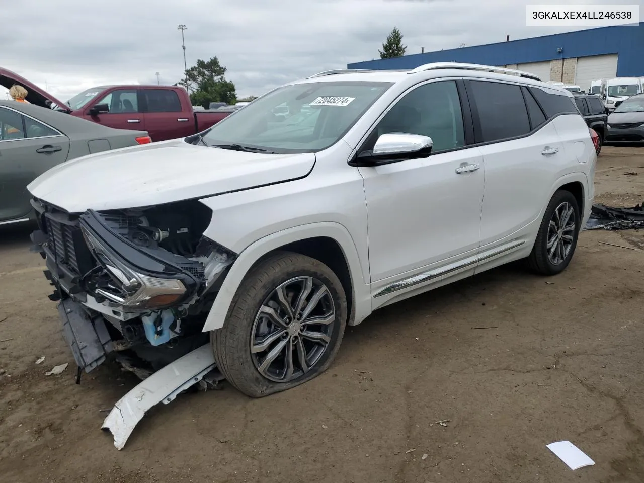 3GKALXEX4LL246538 2020 GMC Terrain Denali