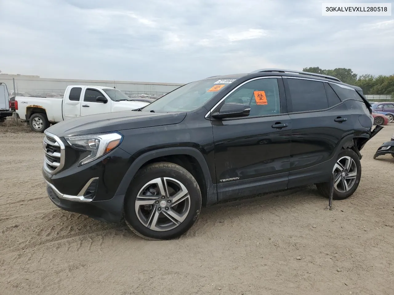 2020 GMC Terrain Slt VIN: 3GKALVEVXLL280518 Lot: 72170504