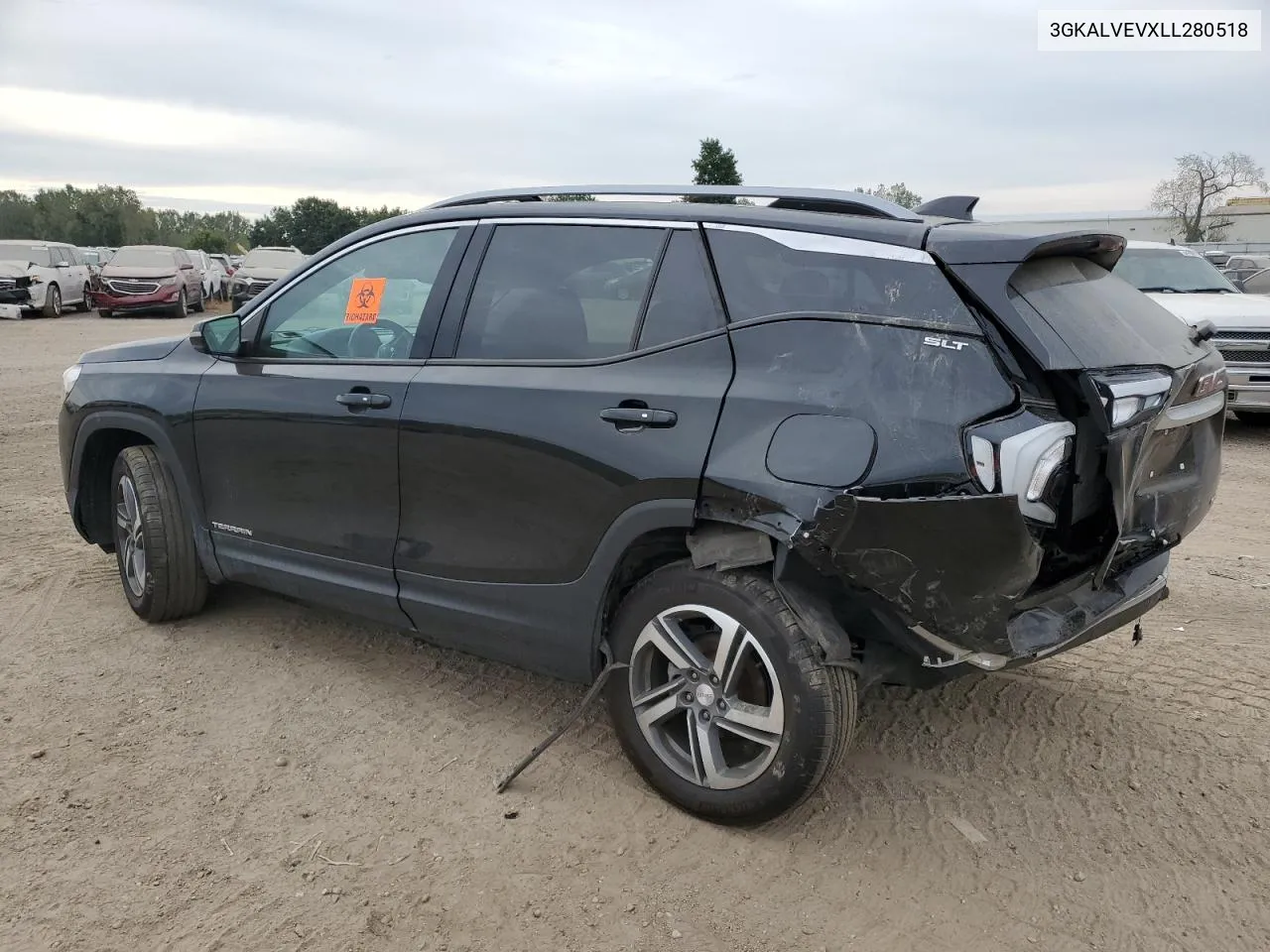 2020 GMC Terrain Slt VIN: 3GKALVEVXLL280518 Lot: 72170504