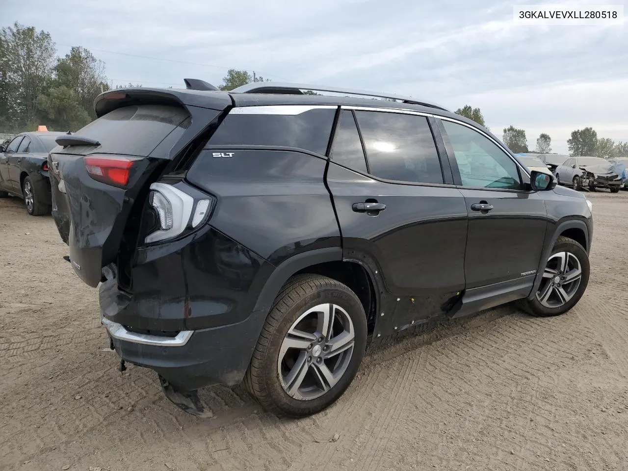 2020 GMC Terrain Slt VIN: 3GKALVEVXLL280518 Lot: 72170504