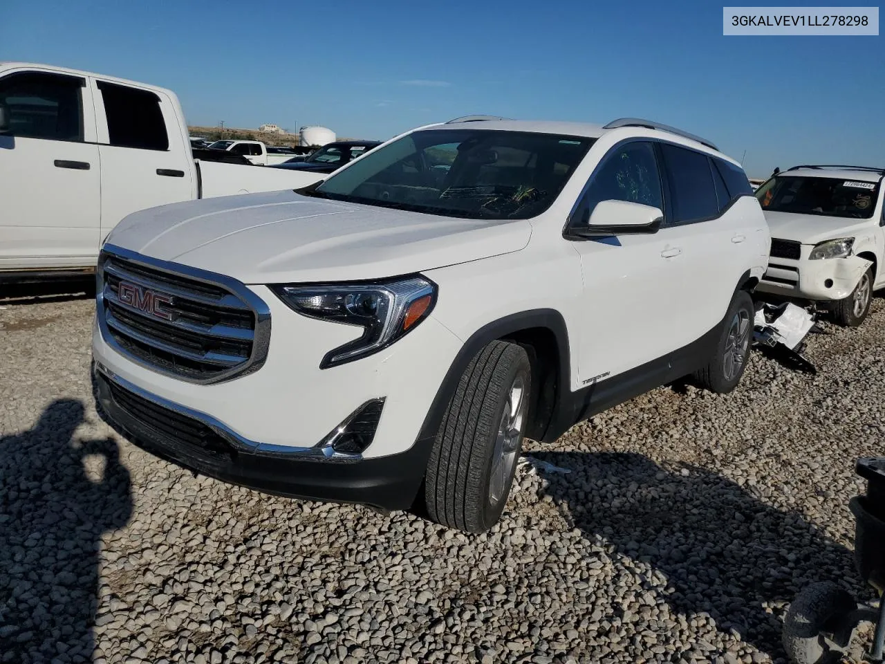 2020 GMC Terrain Slt VIN: 3GKALVEV1LL278298 Lot: 72208264