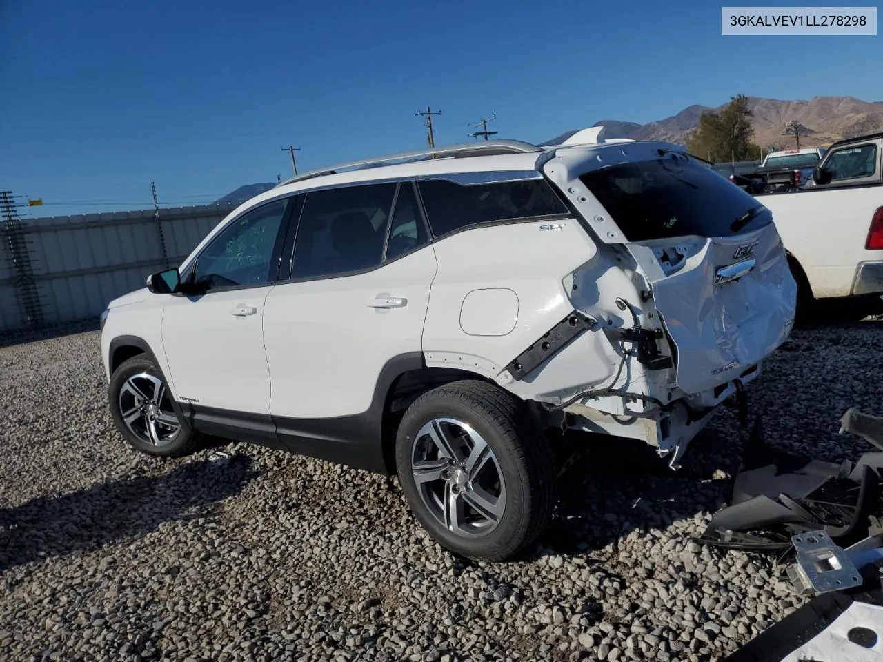 2020 GMC Terrain Slt VIN: 3GKALVEV1LL278298 Lot: 72208264