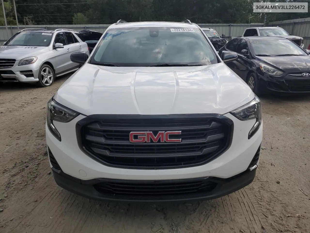 2020 GMC Terrain Sle VIN: 3GKALMEV3LL226472 Lot: 72218134