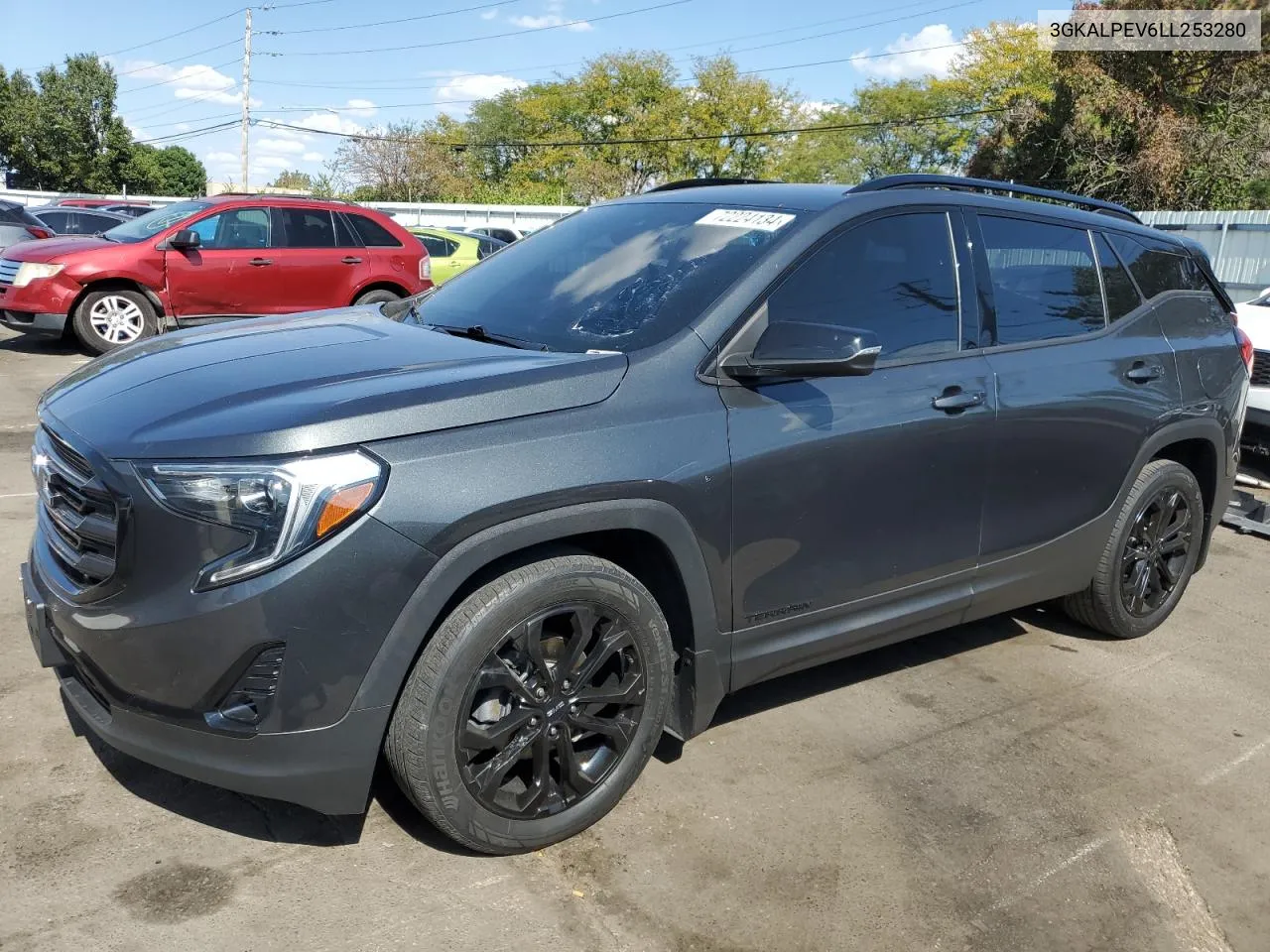 2020 GMC Terrain Slt VIN: 3GKALPEV6LL253280 Lot: 72224134