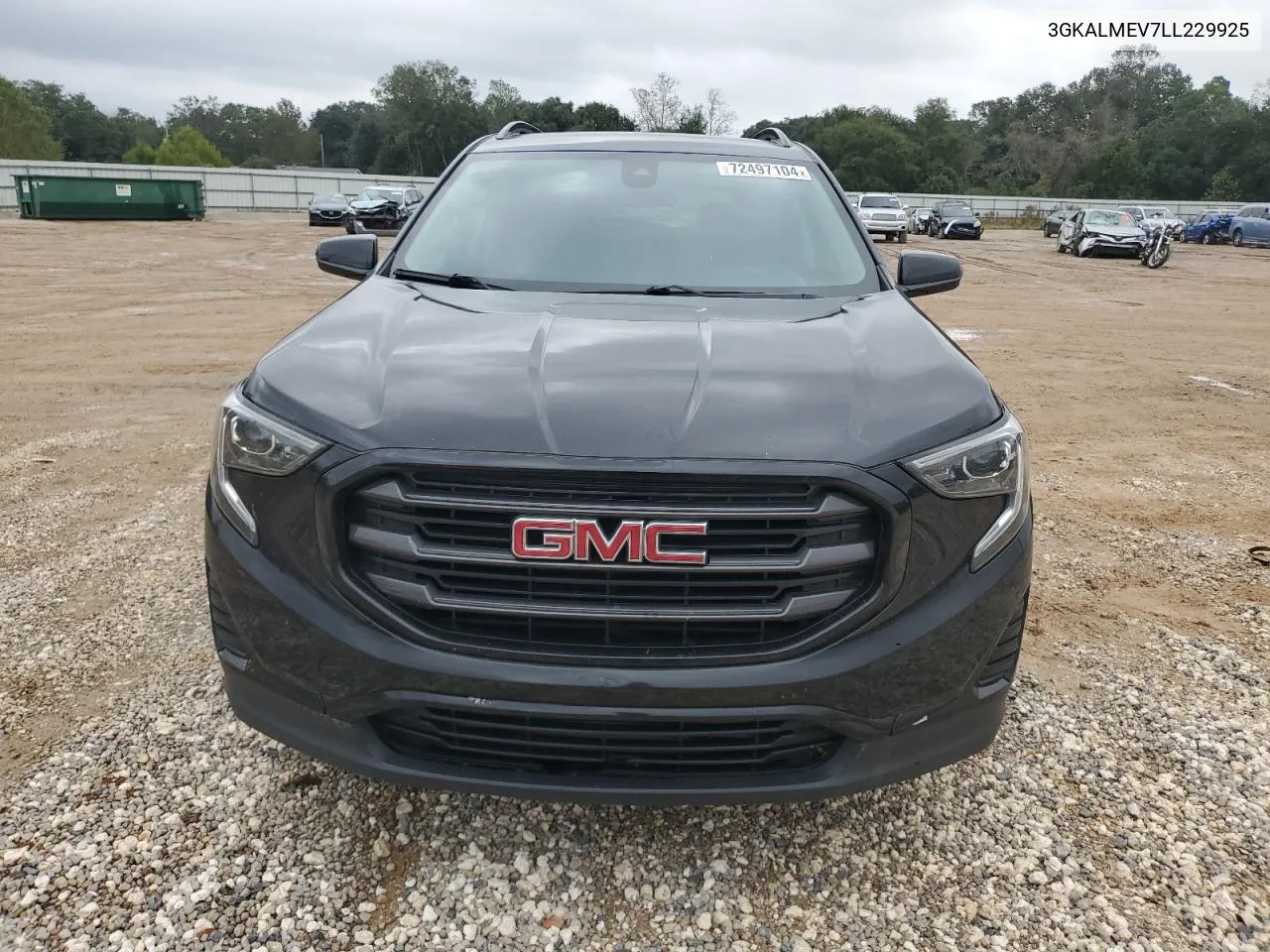 2020 GMC Terrain Sle VIN: 3GKALMEV7LL229925 Lot: 72497104