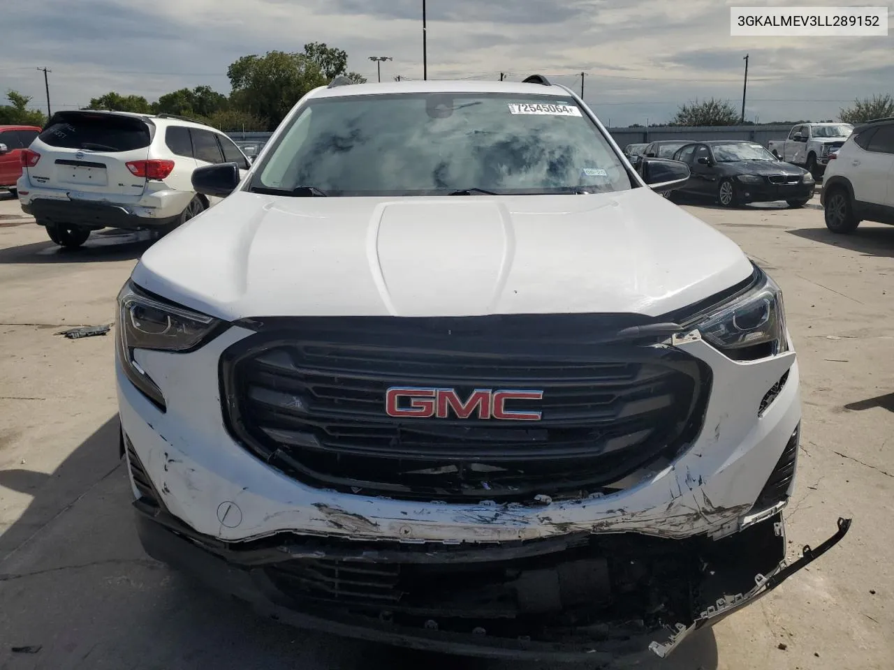 2020 GMC Terrain Sle VIN: 3GKALMEV3LL289152 Lot: 72545064