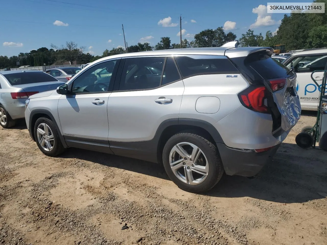 2020 GMC Terrain Sle VIN: 3GKALMEV8LL121443 Lot: 72573914