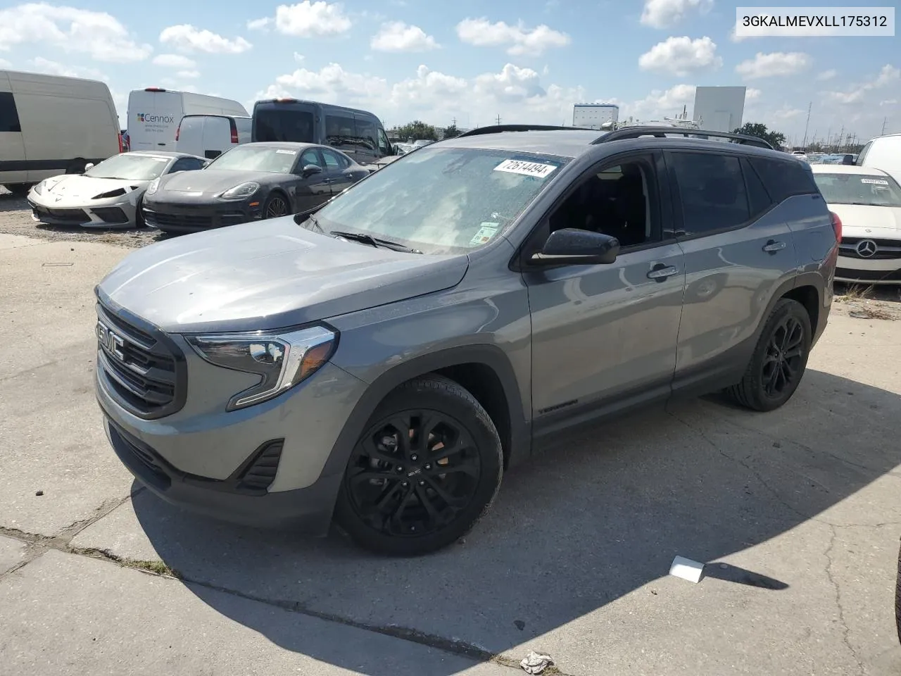 2020 GMC Terrain Sle VIN: 3GKALMEVXLL175312 Lot: 72614494