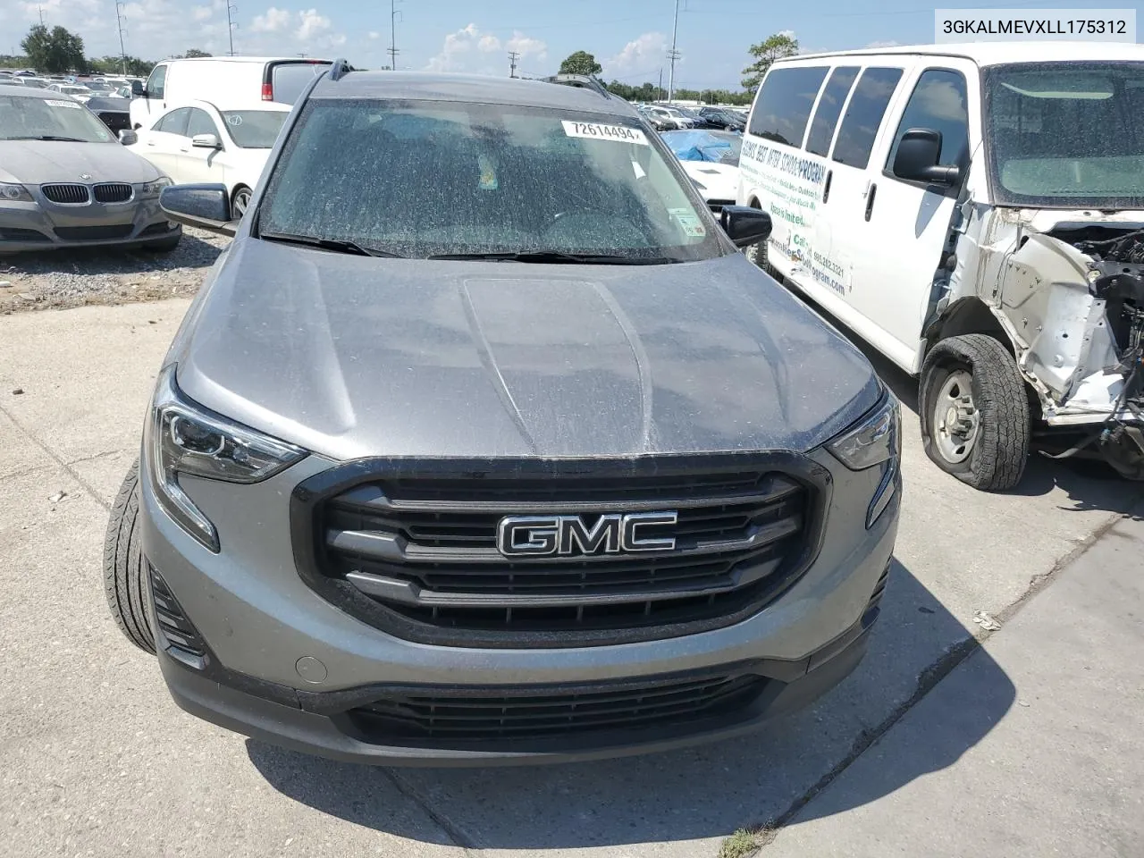 2020 GMC Terrain Sle VIN: 3GKALMEVXLL175312 Lot: 72614494