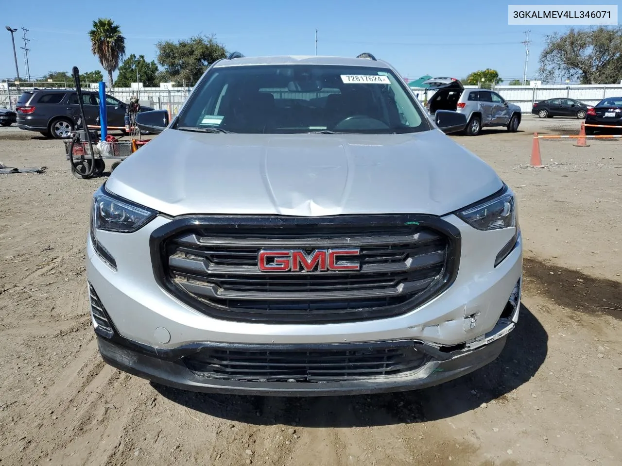 2020 GMC Terrain Sle VIN: 3GKALMEV4LL346071 Lot: 72817624