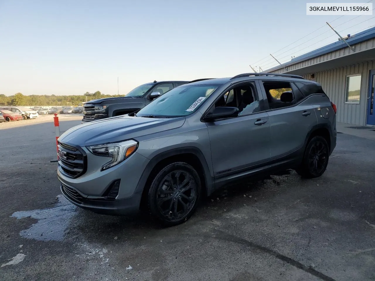 2020 GMC Terrain Sle VIN: 3GKALMEV1LL155966 Lot: 73384294