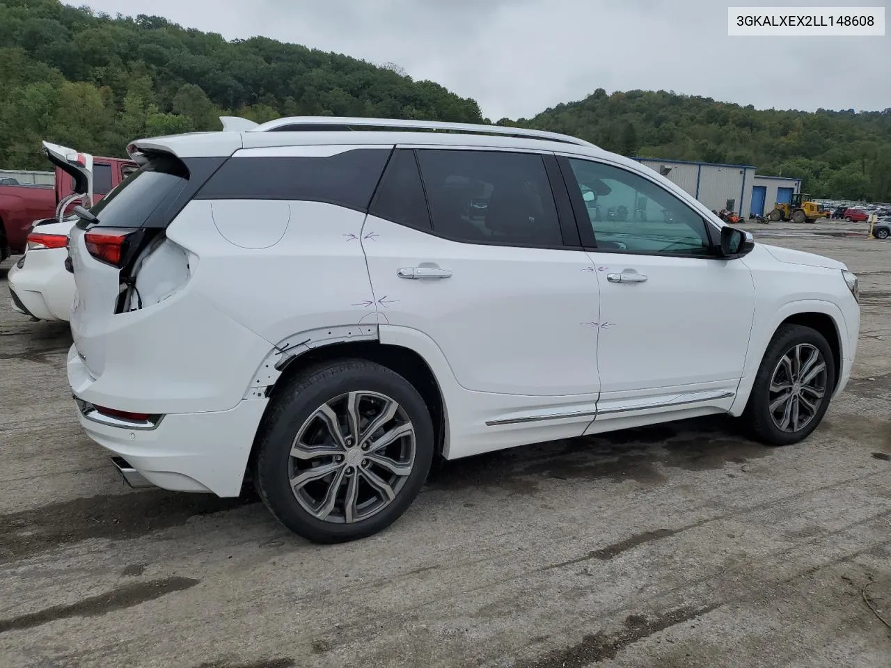 2020 GMC Terrain Denali VIN: 3GKALXEX2LL148608 Lot: 73589714