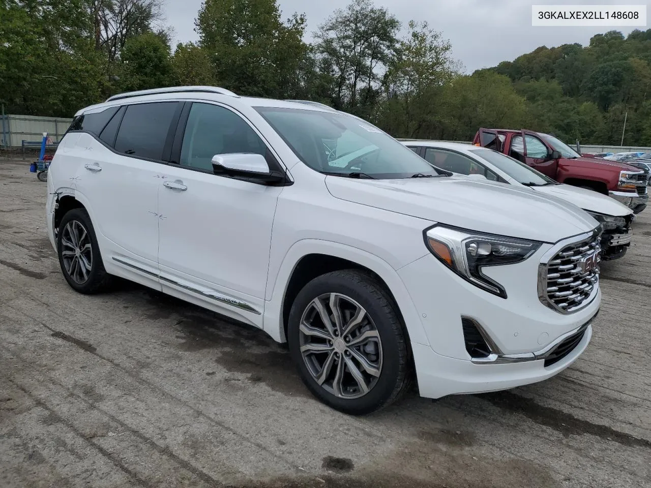 2020 GMC Terrain Denali VIN: 3GKALXEX2LL148608 Lot: 73589714