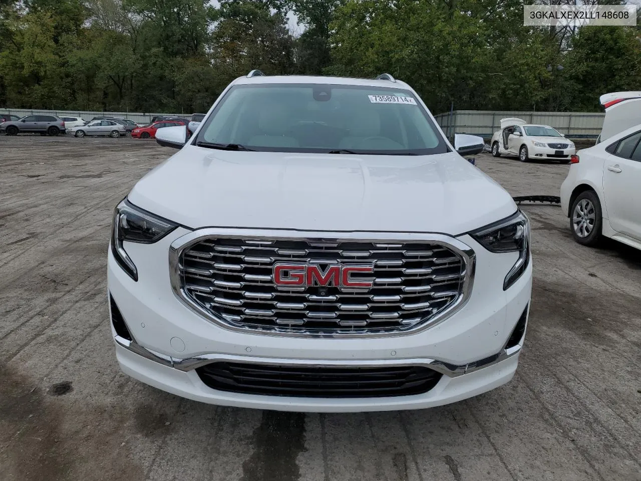 2020 GMC Terrain Denali VIN: 3GKALXEX2LL148608 Lot: 73589714