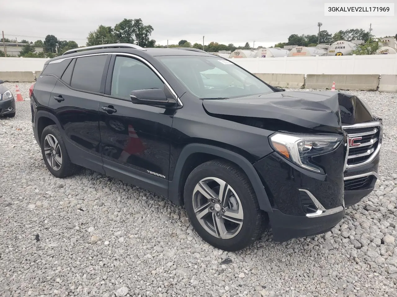 2020 GMC Terrain Slt VIN: 3GKALVEV2LL171969 Lot: 73600804