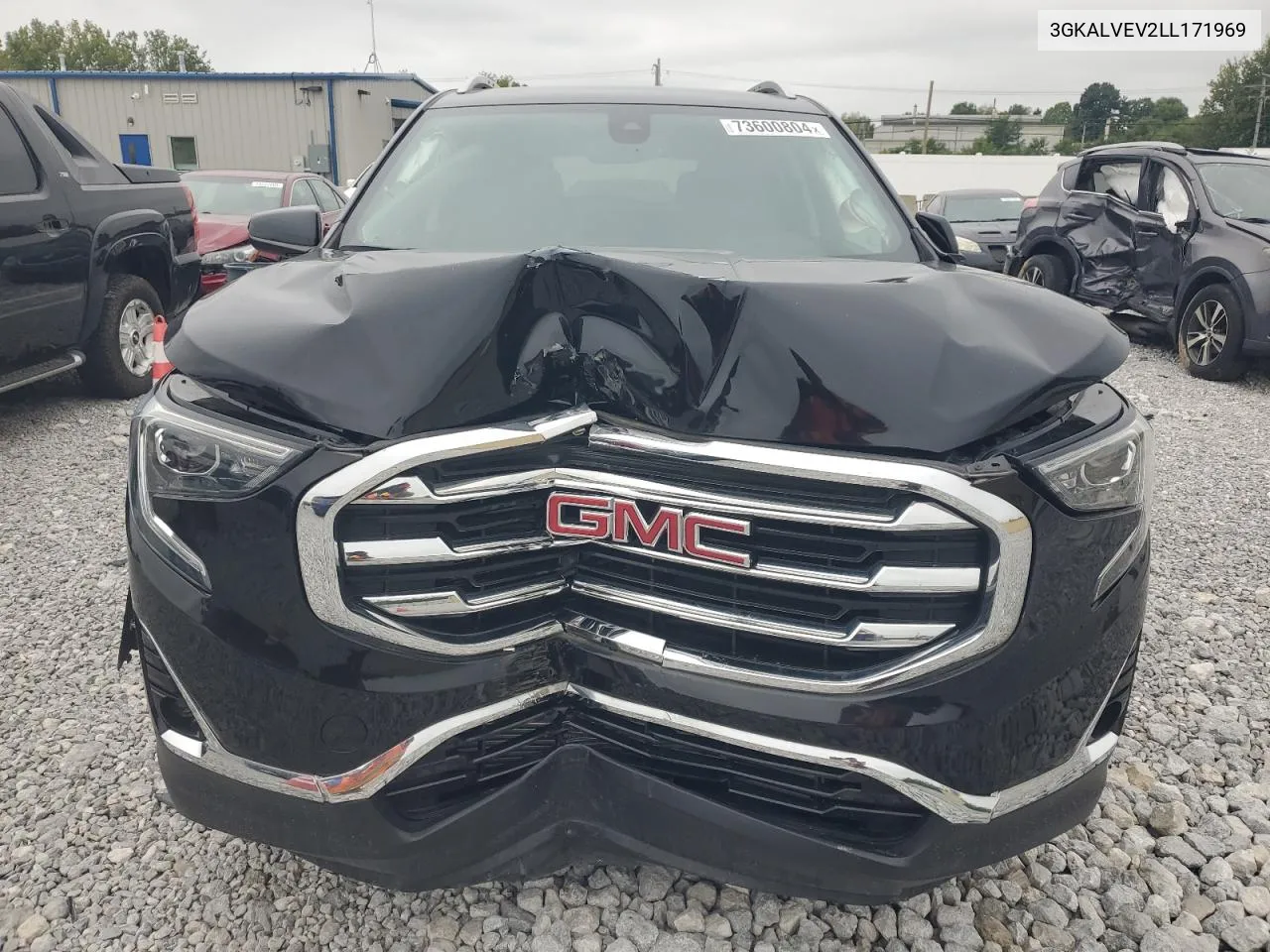 2020 GMC Terrain Slt VIN: 3GKALVEV2LL171969 Lot: 73600804