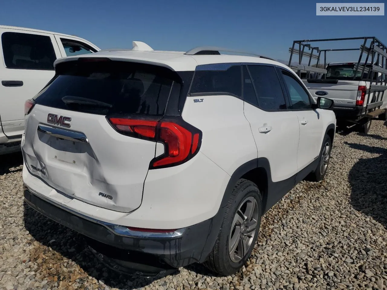 2020 GMC Terrain Slt VIN: 3GKALVEV3LL234139 Lot: 73855734